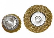 набор щеток для дрели, 2 шт., 1 плоская, 100 мм, + 1 "чашка", 75 мм, со шпильками, мет. // matrix, купить metabo, купить husqvarna, купить bosch, купить makita, купить hitachi, купить hikoki, купить oregon, купить stihl