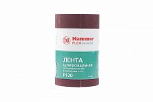 лента  шлиф. hammer flex  216-004 115х5м  p120 ткан. основа, рулон, купить metabo, купить husqvarna, купить bosch, купить makita, купить hitachi, купить hikoki, купить oregon, купить stihl