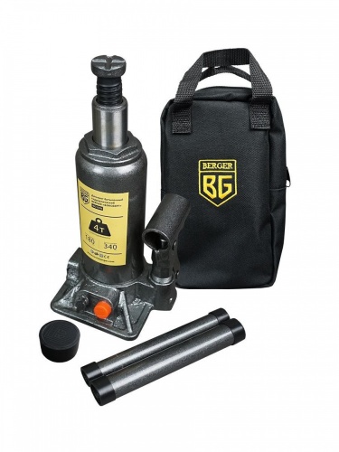 домкрат бутылочный гидравлический 4т. berger "боксберг" bg1270, купить metabo, купить husqvarna, купить bosch, купить makita, купить hitachi, купить hikoki, купить oregon, купить stihl