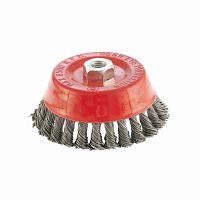 щетка для ушм, 125 мм, м14, "чашка", крученая проволока 0,8 мм// mtx, купить metabo, купить husqvarna, купить bosch, купить makita, купить hitachi, купить hikoki, купить oregon, купить stihl