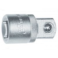 переходник 1/4"х3/8", crv, полированный хром//matr, купить metabo, купить husqvarna, купить bosch, купить makita, купить hitachi, купить hikoki, купить oregon, купить stihl