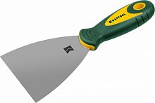 шпательная лопатка kraftool с 2-компонент ручк, профилиров нержав полотно, 32мм, купить metabo, купить husqvarna, купить bosch, купить makita, купить hitachi, купить hikoki, купить oregon, купить stihl