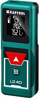 дальномер лазерный kraftool ld-40  дальность 5см - 40м, точность 1,5 мм, kraftool 34763, купить metabo, купить husqvarna, купить bosch, купить makita, купить hitachi, купить hikoki, купить oregon, купить stihl