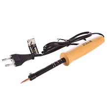 зубр  40 вт, клин, электропаяльник с деревянной рукояткой (55405-40), купить metabo, купить husqvarna, купить bosch, купить makita, купить hitachi, купить hikoki, купить oregon, купить stihl