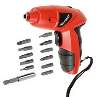 аккумуляторная отвертка military sd3.6li  3.6в 1.3ач liion 180об/мин 3,5нм с набором бит в блистере, купить metabo, купить husqvarna, купить bosch, купить makita, купить hitachi, купить hikoki, купить oregon, купить stihl