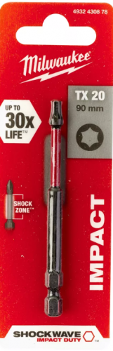 насадка milwaukee shockwave tx20 90мм (1шт), купить metabo, купить husqvarna, купить bosch, купить makita, купить hitachi, купить hikoki, купить oregon, купить stihl
