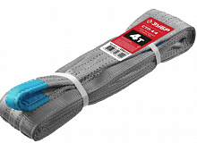 зубр  стп-4/4, серый, г/п 4т, длина 4 м, текстильный петлевой строп (43554-4-4), купить metabo, купить husqvarna, купить bosch, купить makita, купить hitachi, купить hikoki, купить oregon, купить stihl