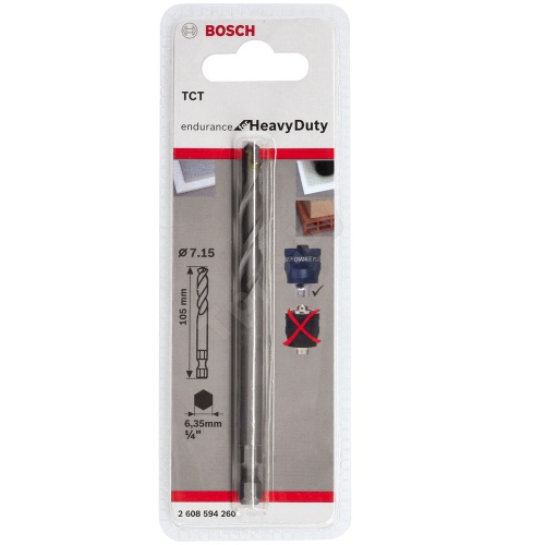 центрирующее сверло tct, 7.15x105 мм bosch , купить metabo, купить husqvarna, купить bosch, купить makita, купить hitachi, купить hikoki, купить oregon, купить stihl