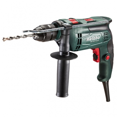 дрель ударная metabo sbe 650 impuls бзп, 650вт, кейс, купить metabo, купить husqvarna, купить bosch, купить makita, купить hitachi, купить hikoki, купить oregon, купить stihl