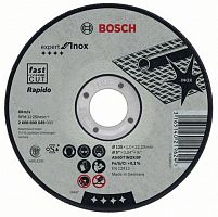 диск отрезной по металлу bosch 125х1  д/нерж. bosch, купить metabo, купить husqvarna, купить bosch, купить makita, купить hitachi, купить hikoki, купить oregon, купить stihl