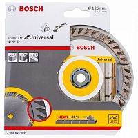 алмазный диск bosch stf universal 125-22,23, купить metabo, купить husqvarna, купить bosch, купить makita, купить hitachi, купить hikoki, купить oregon, купить stihl