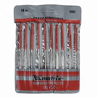 набор надфилей алмазных, 140х50х3, 10 шт.// matrix, купить metabo, купить husqvarna, купить bosch, купить makita, купить hitachi, купить hikoki, купить oregon, купить stihl