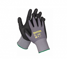 kraftool expert, размер l, эластичные перчатки со вспененным нитриловым покрытием, 11285-l, купить metabo, купить husqvarna, купить bosch, купить makita, купить hitachi, купить hikoki, купить oregon, купить stihl