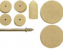 круги фетровые, набор 7 шт., купить metabo, купить husqvarna, купить bosch, купить makita, купить hitachi, купить hikoki, купить oregon, купить stihl