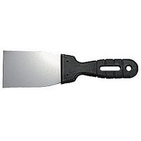 шпательная лопатка нержавеющая сталь 0,5мм, пластиковая рукоятка, 100мм, (шт.), купить metabo, купить husqvarna, купить bosch, купить makita, купить hitachi, купить hikoki, купить oregon, купить stihl