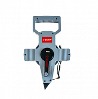 зубр  50 м, геодезическая стальная мерная лента, профессионал (34181-050), купить metabo, купить husqvarna, купить bosch, купить makita, купить hitachi, купить hikoki, купить oregon, купить stihl