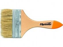 кисть плоская slimline 4" (100 мм), натуральная щетина, деревянная ручка// sparta, купить metabo, купить husqvarna, купить bosch, купить makita, купить hitachi, купить hikoki, купить oregon, купить stihl