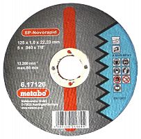 круг отр нерж sp-novorapid 125x1,0x22,23 мм metabo, купить metabo, купить husqvarna, купить bosch, купить makita, купить hitachi, купить hikoki, купить oregon, купить stihl