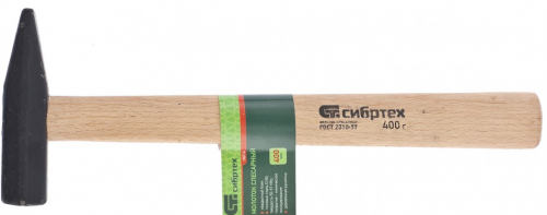 молоток слесарный, 400 г, квадратный боек, деревянная рукоятка// сибртех, купить metabo, купить husqvarna, купить bosch, купить makita, купить hitachi, купить hikoki, купить oregon, купить stihl