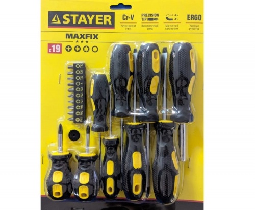 Набор отверток STAYER "MASTER", 19шт — купить в интернет-магазине amurinstrument.ru с доставкой по Благовещенску | Каталог с характеристиками и ценами набор отверток stayer "master", 19шт, купить metabo, купить husqvarna, купить bosch, купить makita, купить hitachi, купить hikoki, купить oregon, купить stihl