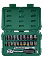 набор инструментов sata для работы с поврежденными гайками 1/4"+ 3/8" 23 пр., s09138, купить metabo, купить husqvarna, купить bosch, купить makita, купить hitachi, купить hikoki, купить oregon, купить stihl