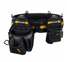 kraftool  kbs-3 в комплекте: пояс монтажника, большая сумка, малая сумка, пояс монтажника (38762), купить metabo, купить husqvarna, купить bosch, купить makita, купить hitachi, купить hikoki, купить oregon, купить stihl