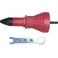 насадка на дрель для установки вытяжных заклепок serg-h48a  (ф2,4-4,8 мм, купить metabo, купить husqvarna, купить bosch, купить makita, купить hitachi, купить hikoki, купить oregon, купить stihl