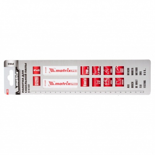 Полотна по металлу для сабельной пилы S1122EF 200 / 1,4 мм, Bimetal, 2 шт., PRO// Matrix — купить в интернет-магазине amurinstrument.ru с доставкой по Благовещенску | Каталог с характеристиками и ценами полотна по металлу для сабельной пилы s1122ef 200 / 1,4 мм, bimetal, 2 шт., pro// matrix, купить metabo, купить husqvarna, купить bosch, купить makita, купить hitachi, купить hikoki, купить oregon, купить stihl