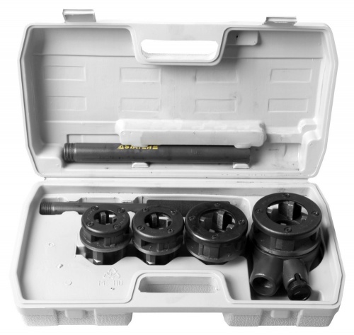 набор stayer "professional" №4 резьбонарезной трубный в пластмассовом боксе, 1/2" - 1 1/4", 5 предме, купить metabo, купить husqvarna, купить bosch, купить makita, купить hitachi, купить hikoki, купить oregon, купить stihl