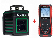 лазерный уровень cube 360 green professional edition + лаз. дальномер cosmo 100 с ункцией уелономера, купить metabo, купить husqvarna, купить bosch, купить makita, купить hitachi, купить hikoki, купить oregon, купить stihl