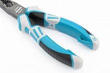 длинногубцы прямые 170 мм, трехкомпонентные рукоятки// gross, купить metabo, купить husqvarna, купить bosch, купить makita, купить hitachi, купить hikoki, купить oregon, купить stihl