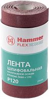 лента  шлиф. hammer flex  216-014 115х5м  p120 бум. основа, рулон, купить metabo, купить husqvarna, купить bosch, купить makita, купить hitachi, купить hikoki, купить oregon, купить stihl