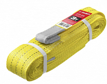 зубр  стп-3/6, желтый, г/п 3т, длина 6 м, текстильный петлевой строп (43553-3-6), купить metabo, купить husqvarna, купить bosch, купить makita, купить hitachi, купить hikoki, купить oregon, купить stihl