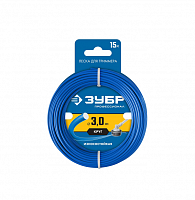зубр  круг, 3.0 мм, 15 м, леска для триммера, профессионал (71010-3.0), купить metabo, купить husqvarna, купить bosch, купить makita, купить hitachi, купить hikoki, купить oregon, купить stihl