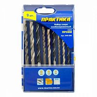 набор сверл комбинированный практика "профи", 9 шт, металлу/бетону/дереву 5,6,8 мм, купить metabo, купить husqvarna, купить bosch, купить makita, купить hitachi, купить hikoki, купить oregon, купить stihl