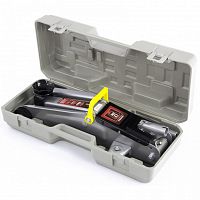 домкрат гидравлический подкатный, 2 т, h подъема 135–385 мм, в пласт. кейсе// matrix, купить metabo, купить husqvarna, купить bosch, купить makita, купить hitachi, купить hikoki, купить oregon, купить stihl