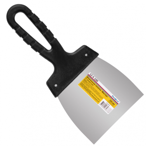 Шпательная лопатка "Мастер", нержавеющая сталь 0,45мм, пластиковая рукоятка, 100х100мм, (шт.) — купить в интернет-магазине amurinstrument.ru с доставкой по Благовещенску | Каталог с характеристиками и ценами шпательная лопатка "мастер", нержавеющая сталь 0,45мм, пластиковая рукоятка, 100х100мм, (шт.), купить metabo, купить husqvarna, купить bosch, купить makita, купить hitachi, купить hikoki, купить oregon, купить stihl