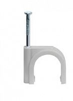 скоба крепежная плоск.  r-12 в компл. с гвоздем, купить metabo, купить husqvarna, купить bosch, купить makita, купить hitachi, купить hikoki, купить oregon, купить stihl