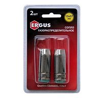 сопло газораспределительное ergus 15 х 57 мм (2 шт) в блистере, для горелки полуавтомата, купить metabo, купить husqvarna, купить bosch, купить makita, купить hitachi, купить hikoki, купить oregon, купить stihl