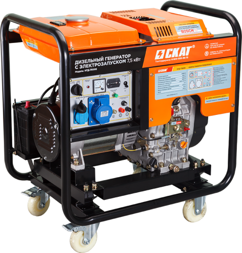 Генератор дизельный SKAT УГД-7500Е — купить в интернет-магазине amurinstrument.ru с доставкой по Благовещенску | Каталог с характеристиками и ценами генератор дизельный skat угд-7500е, купить metabo, купить husqvarna, купить bosch, купить makita, купить hitachi, купить hikoki, купить oregon, купить stihl
