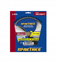 диск пильный твердосплавный по стали практика 255 х 30\25,4 мм, 60 зубьев (921-848), купить metabo, купить husqvarna, купить bosch, купить makita, купить hitachi, купить hikoki, купить oregon, купить stihl