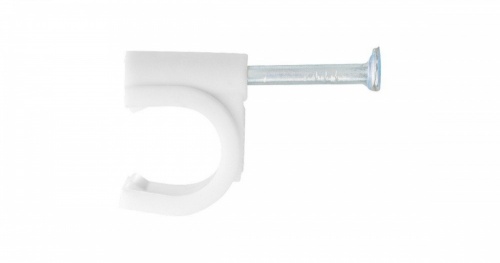 скобы электроустановочные, 8 мм, круглый профиль, 50 шт.// сибртех, купить metabo, купить husqvarna, купить bosch, купить makita, купить hitachi, купить hikoki, купить oregon, купить stihl