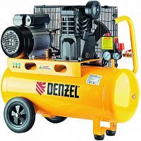 компрессор denzel pc 2/50-400, х-pro, масляный,ременный, 10 бар, произв. 400 л/мин, 2,3 квт, 220 в, купить metabo, купить husqvarna, купить bosch, купить makita, купить hitachi, купить hikoki, купить oregon, купить stihl