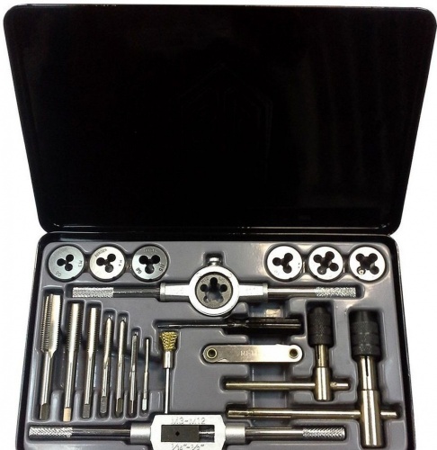 набор плашек и метчиков 21 предмет berger bg21tds, купить metabo, купить husqvarna, купить bosch, купить makita, купить hitachi, купить hikoki, купить oregon, купить stihl