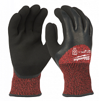 перчатки с защитой от порезов milwaukee , уровень 3, зимние, размер xxl/11, купить metabo, купить husqvarna, купить bosch, купить makita, купить hitachi, купить hikoki, купить oregon, купить stihl
