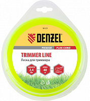 леска для триммера квадрат 2,4 мм х 40 м, блистер flex cord// denzel, купить metabo, купить husqvarna, купить bosch, купить makita, купить hitachi, купить hikoki, купить oregon, купить stihl