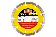 алмазный диск hammer eco 206-225  сегментный 125*22 мм, купить metabo, купить husqvarna, купить bosch, купить makita, купить hitachi, купить hikoki, купить oregon, купить stihl