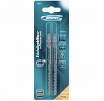 полотно для электролобзика по дереву, 2шт. (3145) // gross, купить metabo, купить husqvarna, купить bosch, купить makita, купить hitachi, купить hikoki, купить oregon, купить stihl