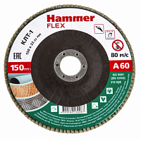 круг лепестковый торцевой 150 х 22 р 60 тип 1 клт  hammer flex se 213-028(10шт/уп)(нд), купить metabo, купить husqvarna, купить bosch, купить makita, купить hitachi, купить hikoki, купить oregon, купить stihl