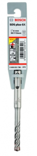 Сверло SDS plus-5X 8x50x110 — купить в интернет-магазине amurinstrument.ru с доставкой по Благовещенску | Каталог с характеристиками и ценами сверло sds plus-5x 8x50x110, купить metabo, купить husqvarna, купить bosch, купить makita, купить hitachi, купить hikoki, купить oregon, купить stihl